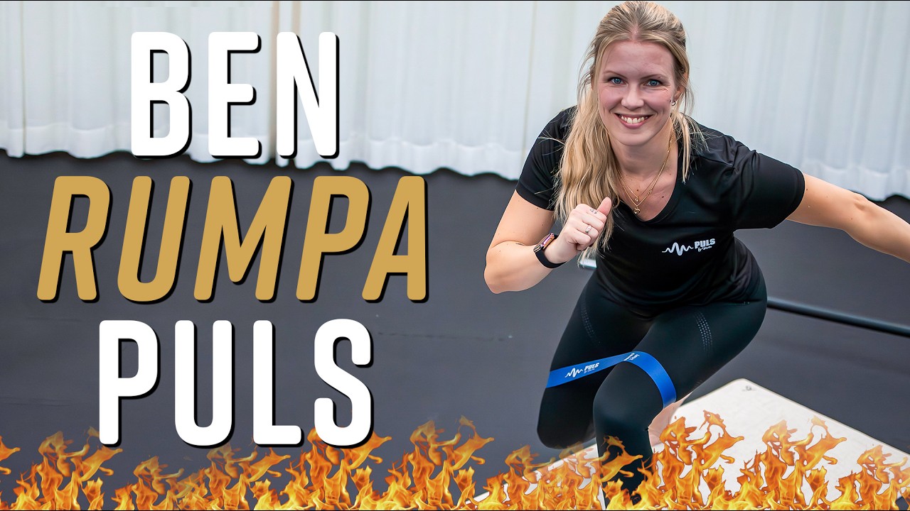 TABATA med minibands - riktigt tufft och roligt pass