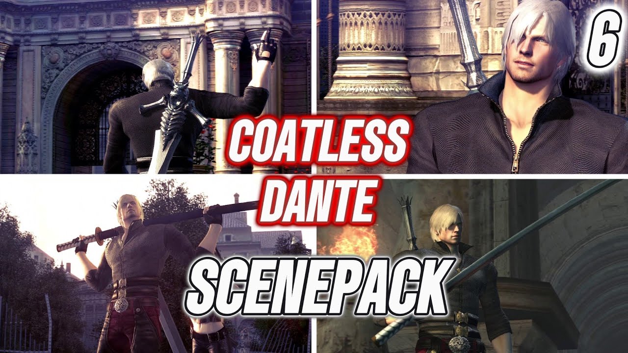 Devil May Cry 4 : Special Edition - Coatless Dante - Final Scene Pack