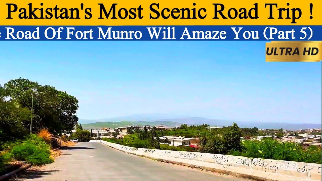 Fort Munro&rsquo;s Most Scenic Descent | Pakistan&rsquo;s Mountain Road Adventure.#travel #yt #viralvideo  #vlog
