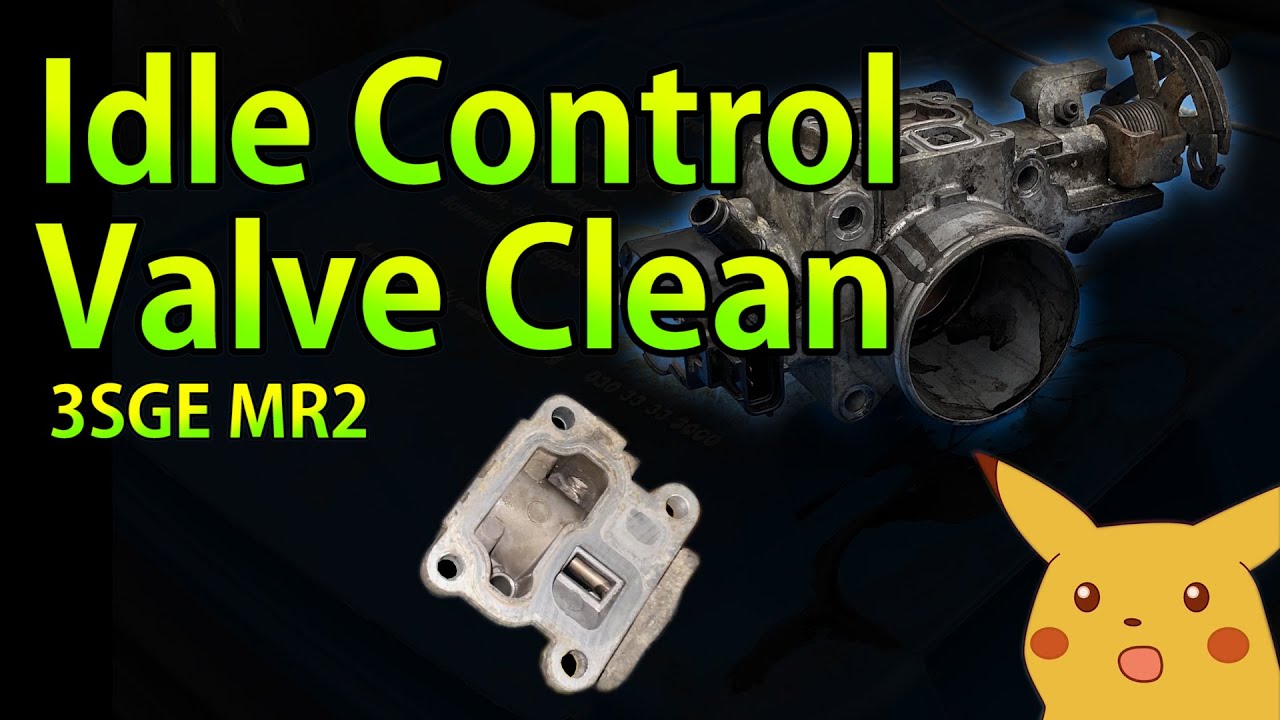 Idle Speed Control Valve Clean MR2