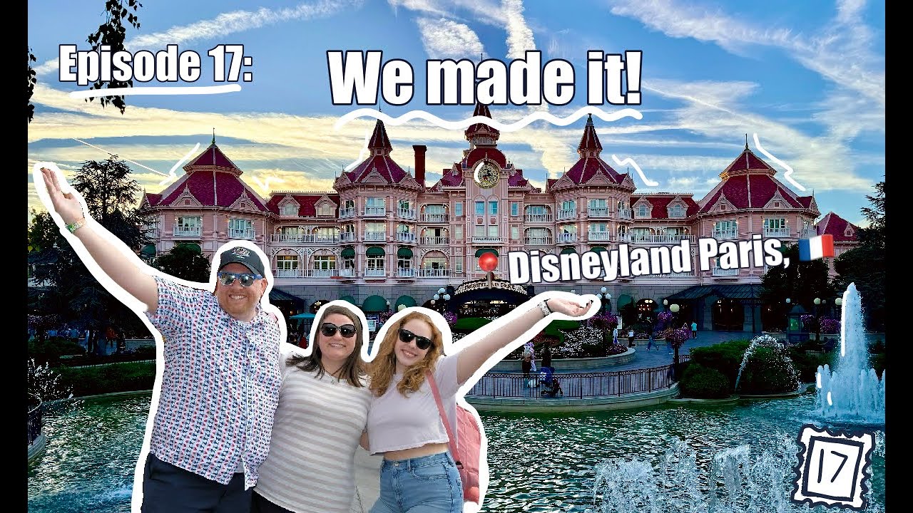 Southampton - London - Paris: Our First Impressions of Disneyland Paris & the Electrical Sky Parade