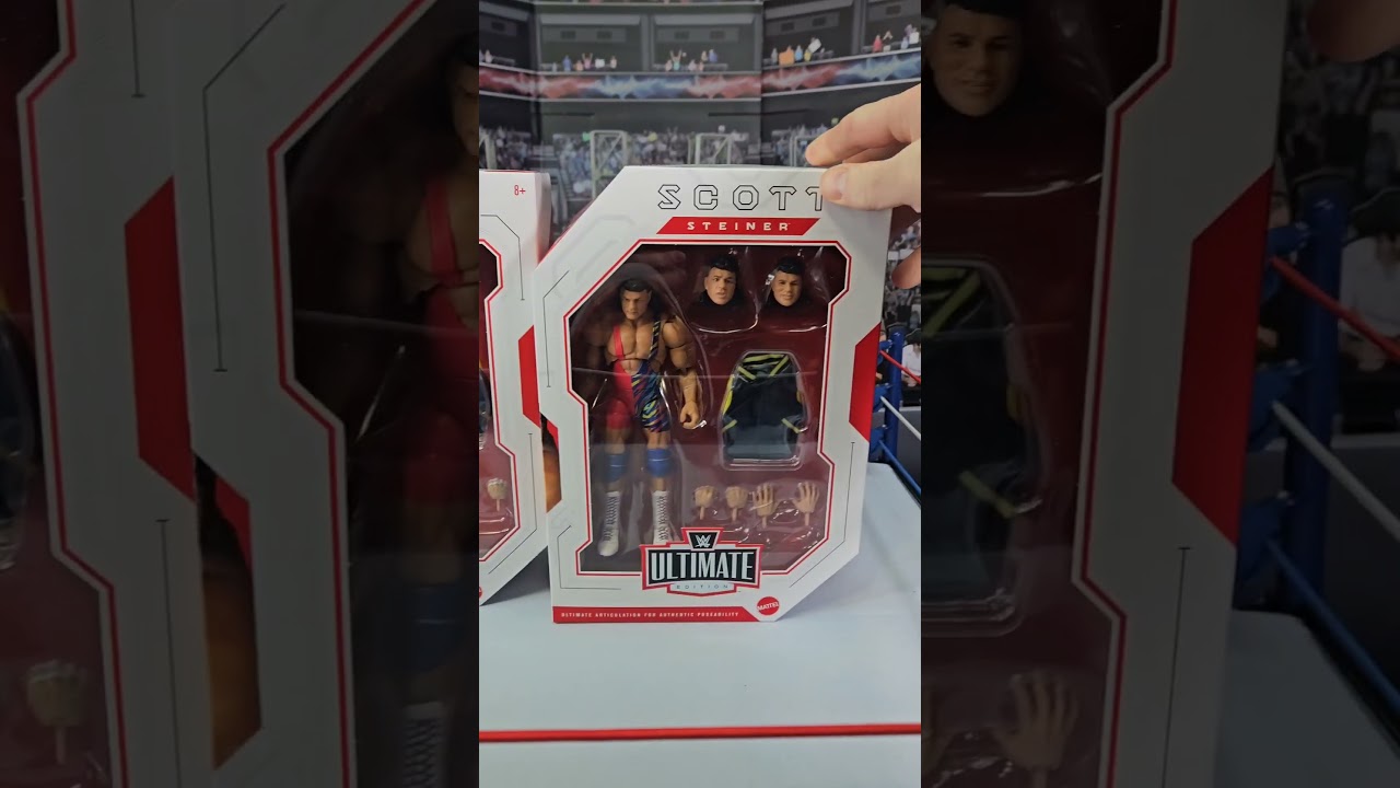 New Addition ! Rick and Scott Steiner ultimate edition. #wwe #mattel #actionfigures