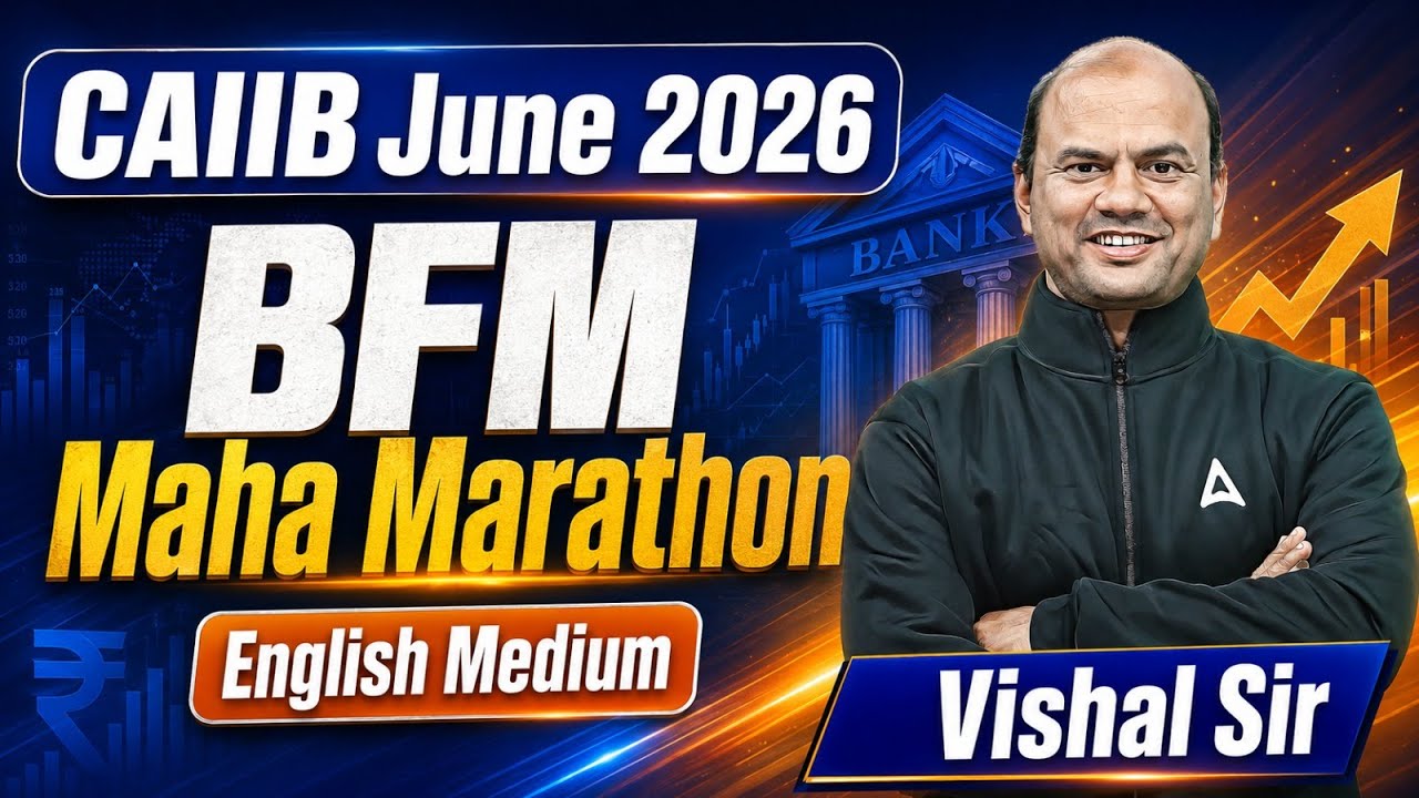 BFM Marathon English Classes | CAIIB BFM Maha Marathon | BFM Marathon June 2026 | CAIIB Marathon