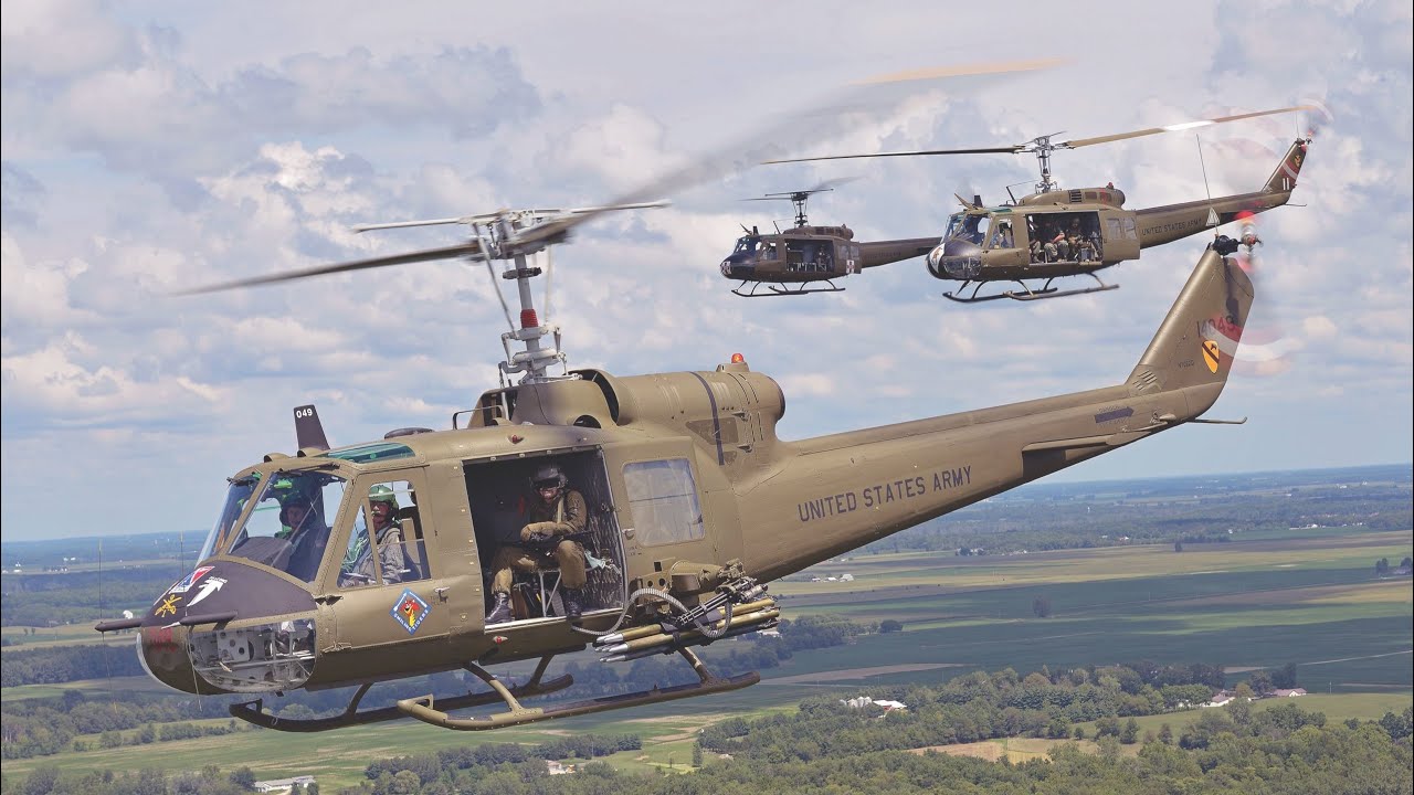 Huey Helicopters (Song) Vietnam War Music