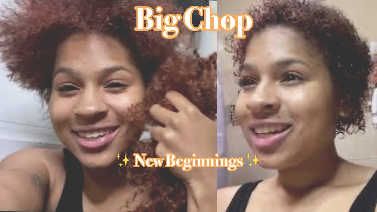 IMPULSIVELY DID THE BIG CHOP AT 1AM.. I DIDNT LIKE IT 🤣