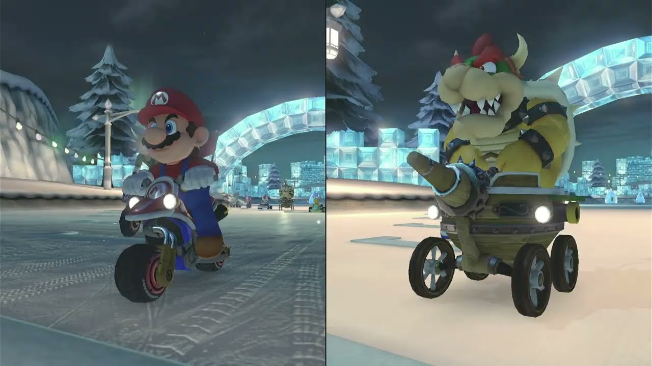 Mario Kart 8 Deluxe: Mario VS Bowser No Items
