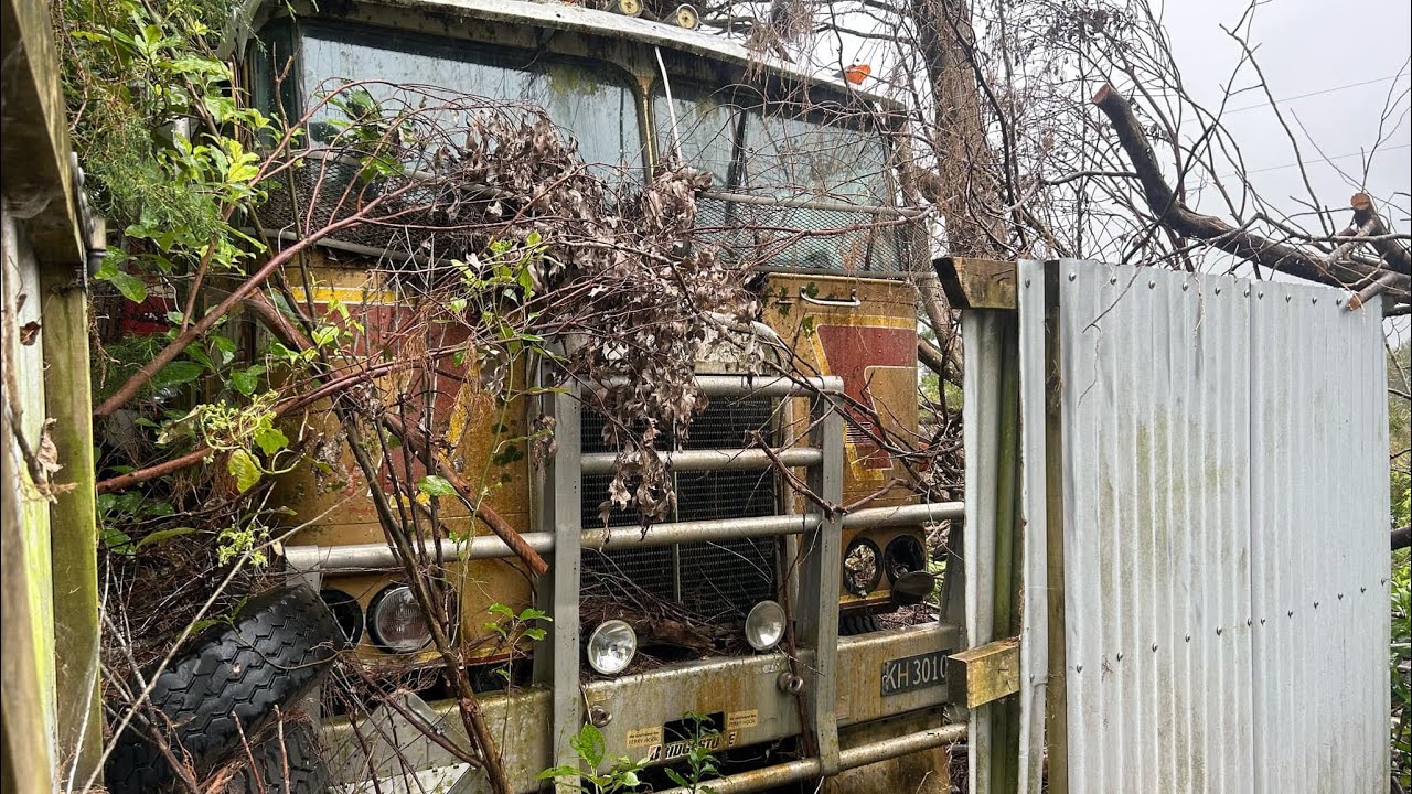 Kenworth 8V92 Project look around and will it start video