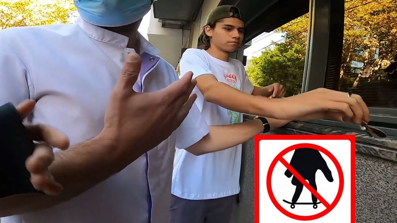 Nos HECHAN por andar en FINGERBOARD en la calle