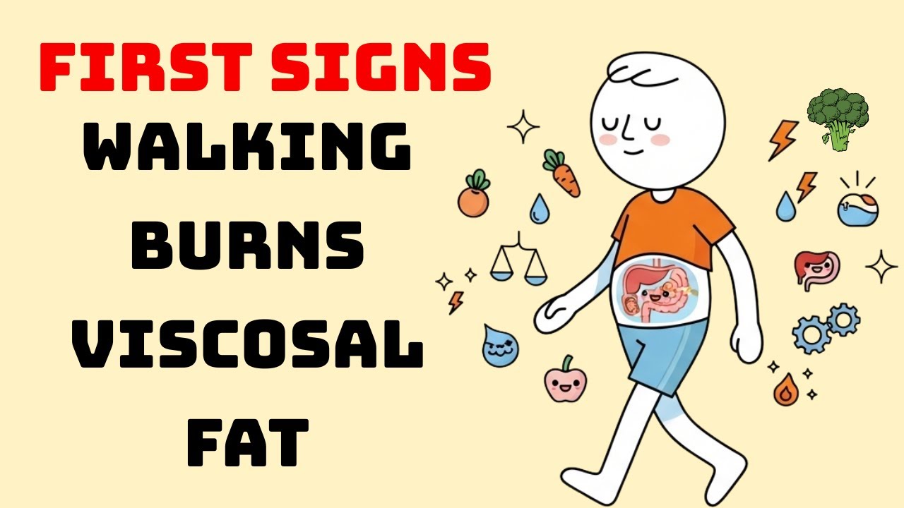 The Exact Minute Walking Starts Burning Visceral Fat (Science Explained)