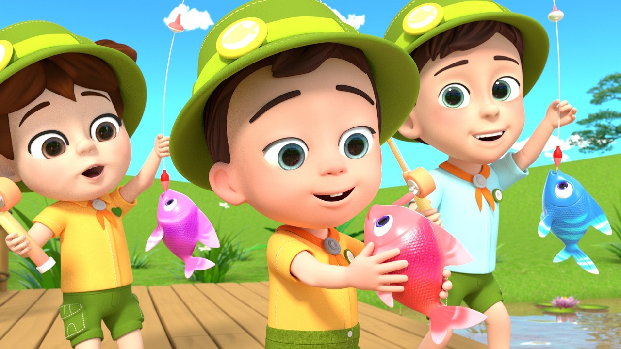 Saat Ku Tangkap Ikan + Lebih Lagu Anak Belajar | Lalafun Bahasa Indonesia
