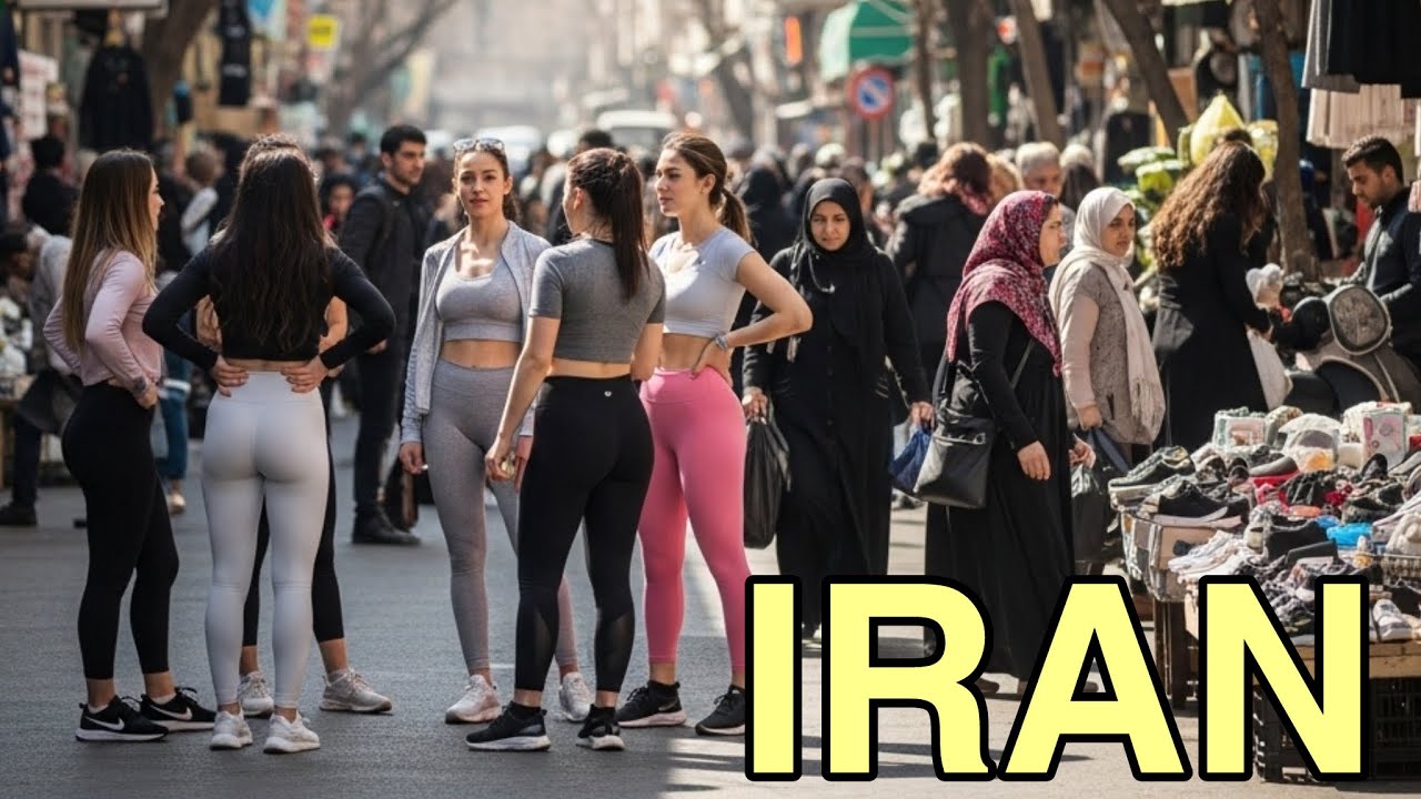 IRAN 🇮🇷 This Is the Real Tehran | Crowded Streets & Everyday Hustle