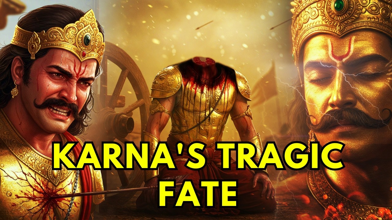 Karna's Final Words to Krishna After His Tragic Betrayal