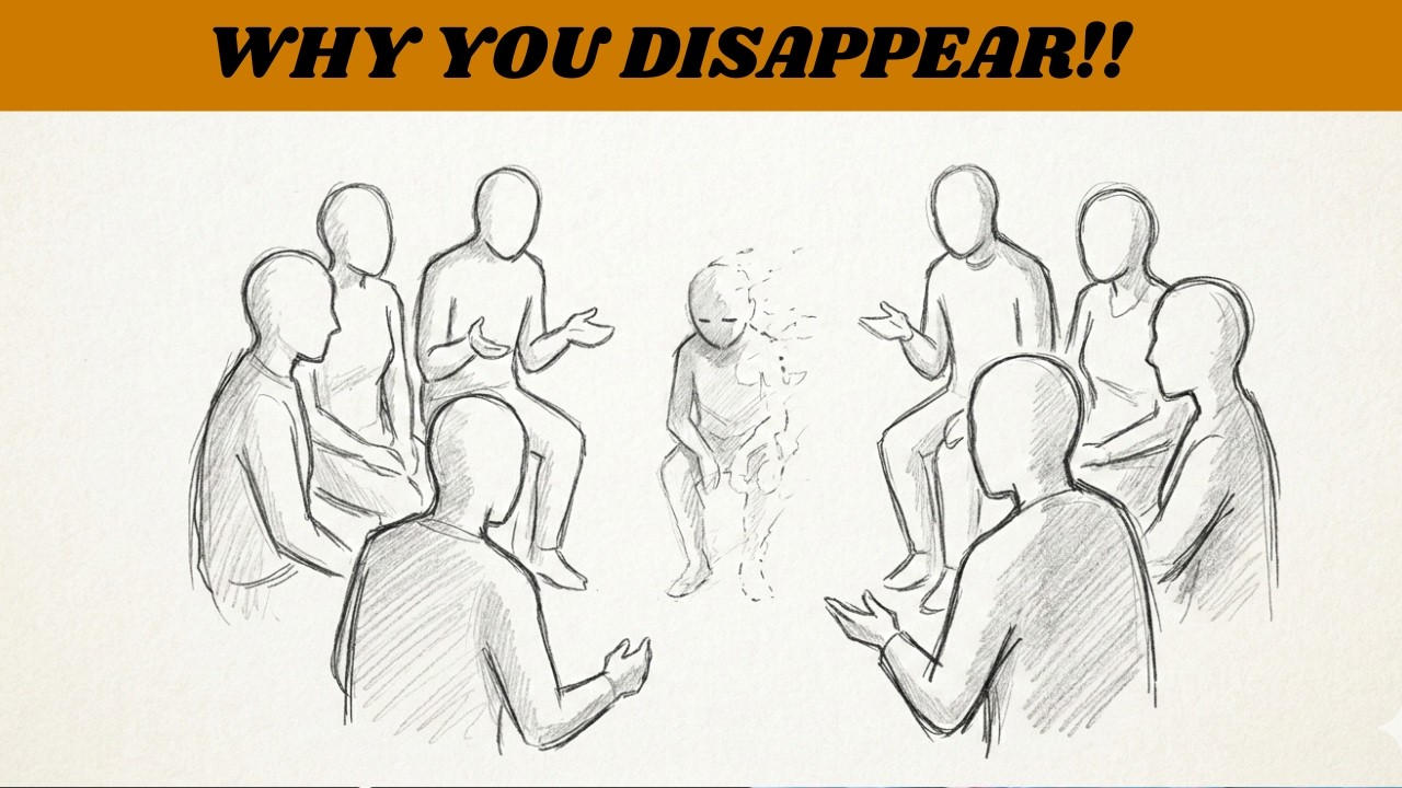Why You Disappear in Group Conversations || UNSPOKEN PSYCHOLOGY