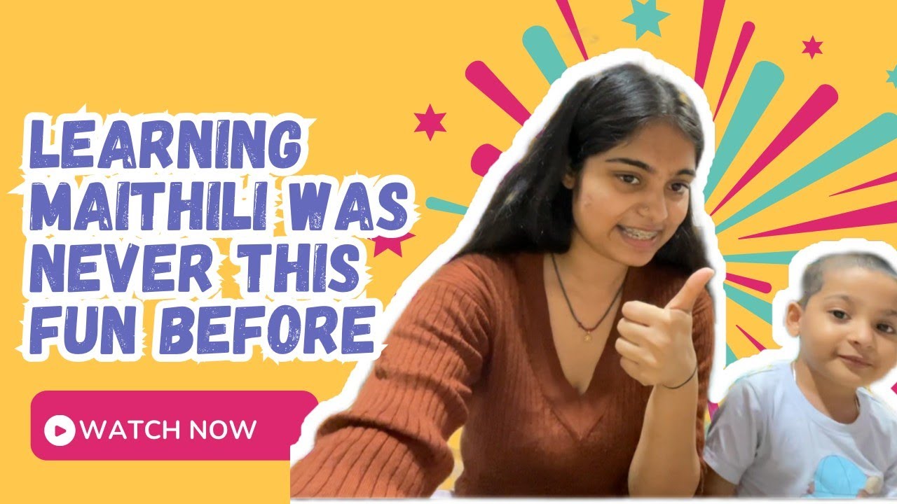 Easiest way to learn Maithili language is here | Learn Maithili with This is Mithila