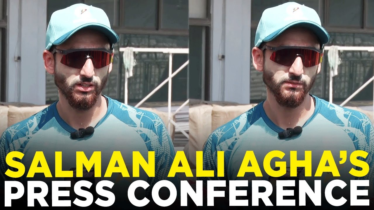 Salman Ali Agha's Media Talk at Multan Cricket Stadium | #PAKvENG | PCB | MA2K