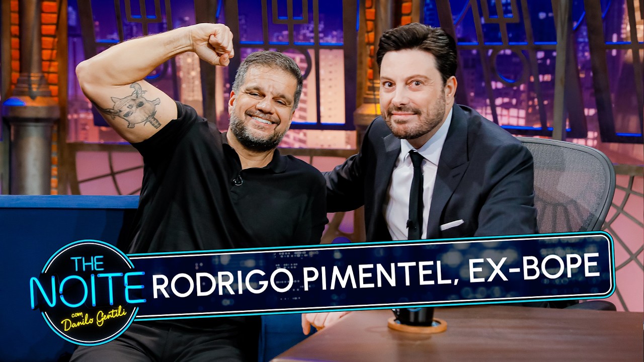 Entrevista com o especialista em segurança pública Rodrigo Pimentel , ex-BOPE | The Noite (11/11/25)