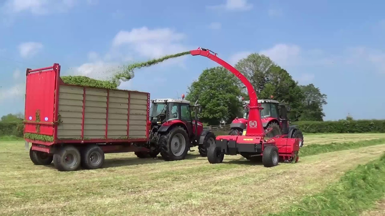 Lifting Silage In Drung Co Cavan 2017