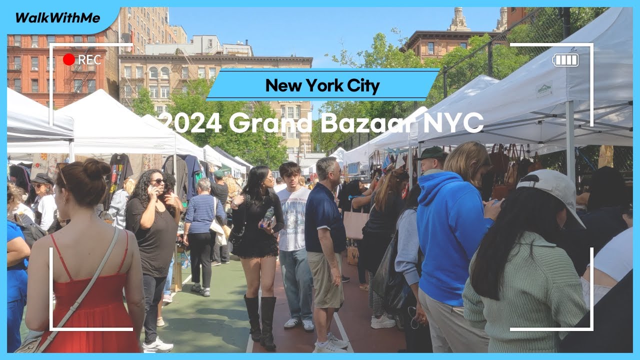2024 Grand Bazaar NYC Walkthrough: Discovering Hidden Gems and Local Artisans