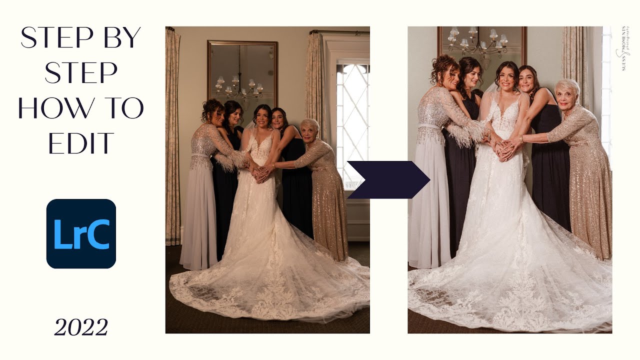 How to edit (cool new features) in Lightroom cc 2022 (wedding photo)