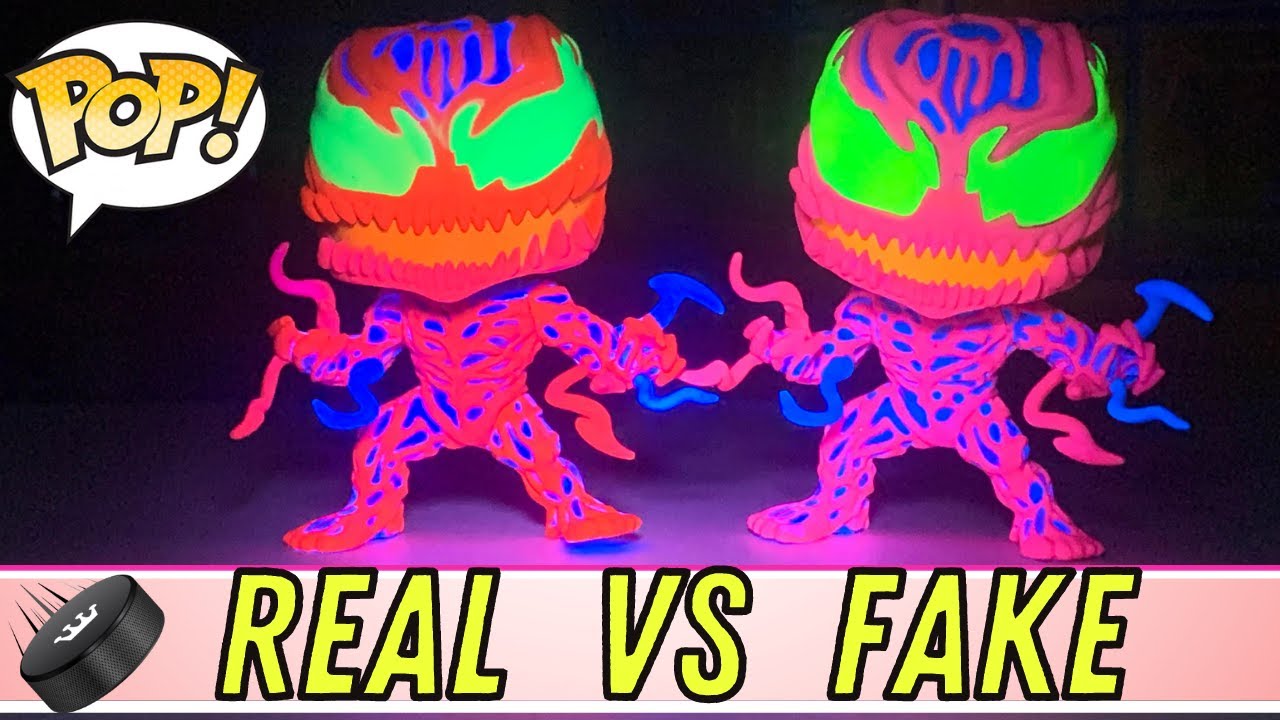 How to Spot a FAKE Funko Pop I Blacklight Carnage I Episode 6