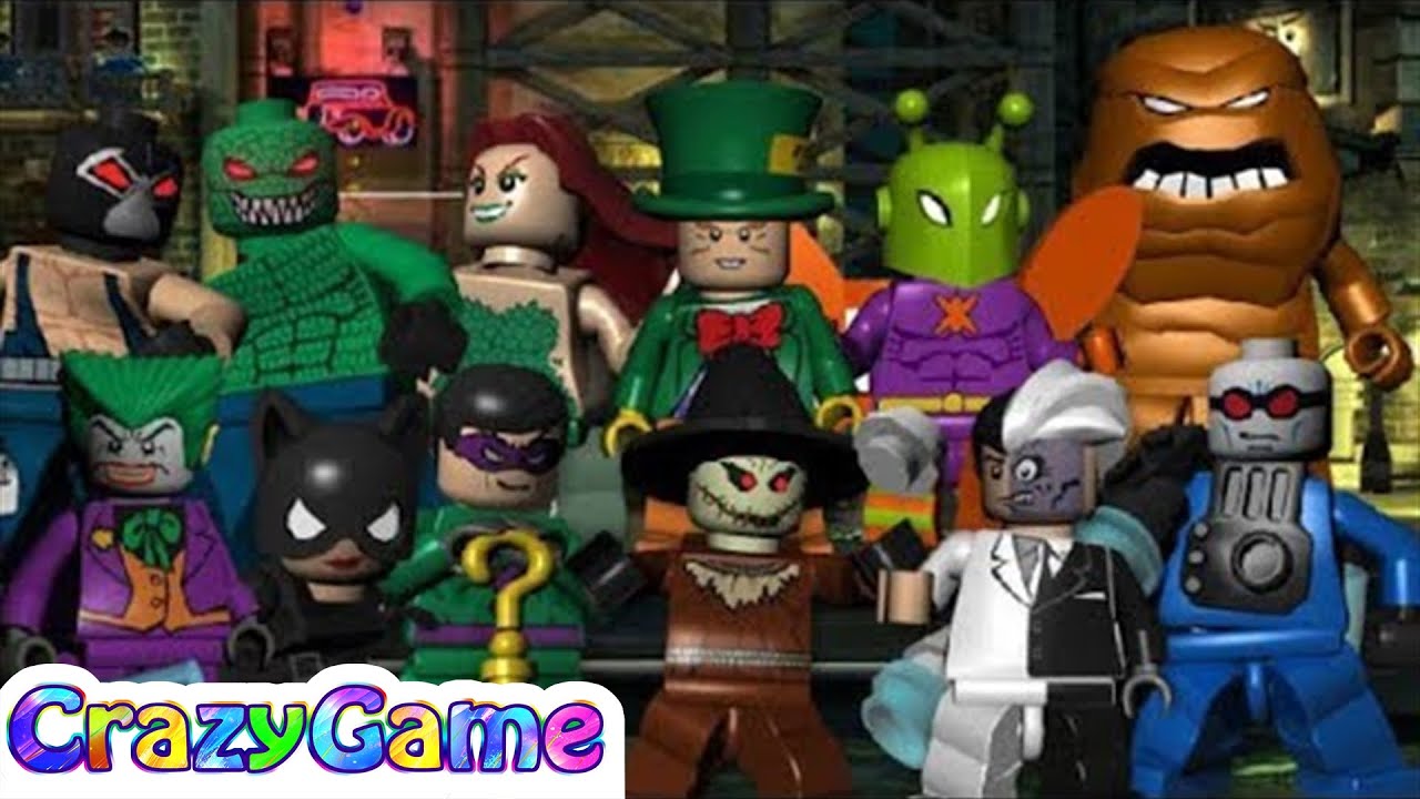 #Lego #Batman The Videogame Villains Complete Walkthrough 2 Hour - Lego Game for Children