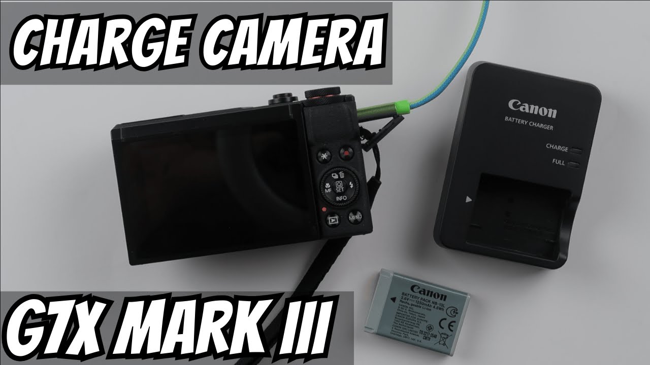 Как зарядить камеру Canon G7x Mark III