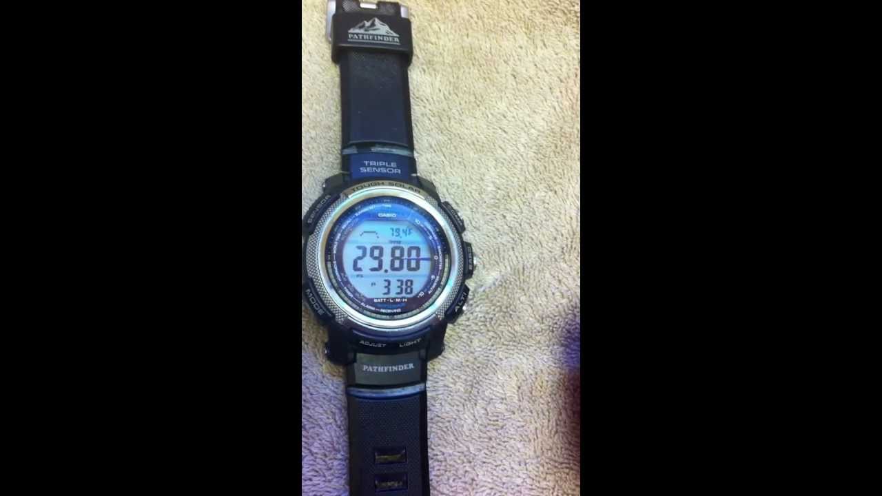Casio Pathfinder Triple Sensor PAW 2000-1 After 2 years use