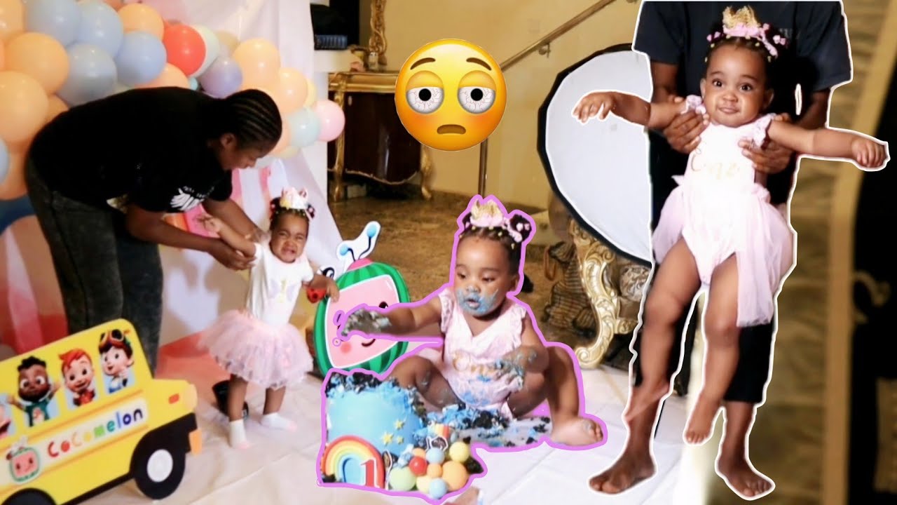 The most CHAOTIC 1st Birthday PHOTOSHOOT! | We had an UNCOOPERATIVE 1-year-old!😩