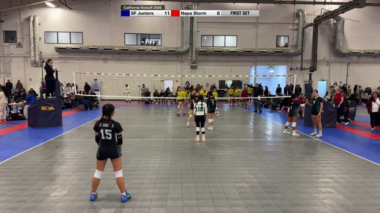 SF Juniors 13 Black vs Napa Storm 13 Black