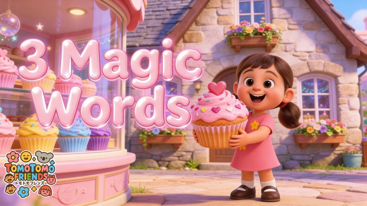 3 Magic Words | Please, Sorry, Thank You  Song| Kids Lyrics