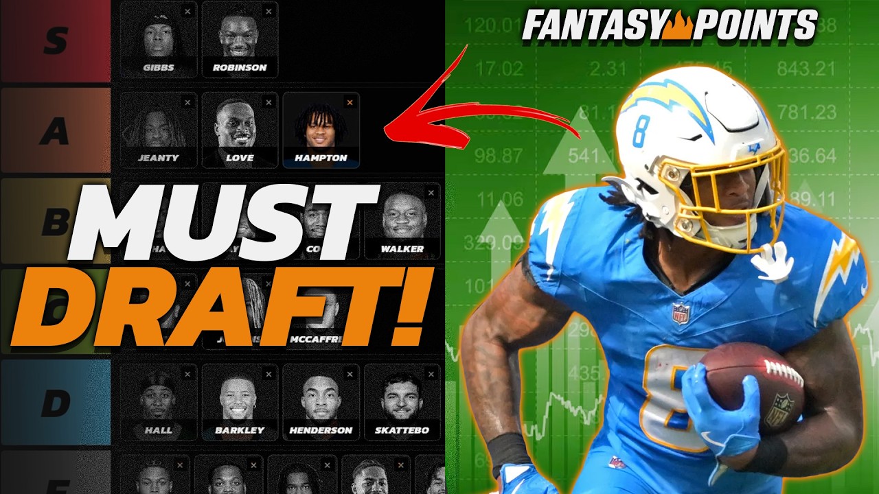 Top 30 Running Back Rankings & Tiers - 2026 Dynasty Fantasy Football