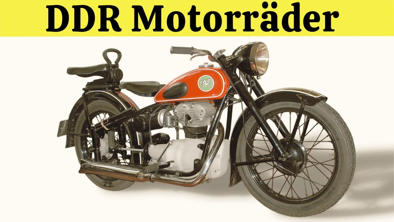 7 legendäre Motorräder aus der DDR – Maschinen, die eine ganze Generation bewegten