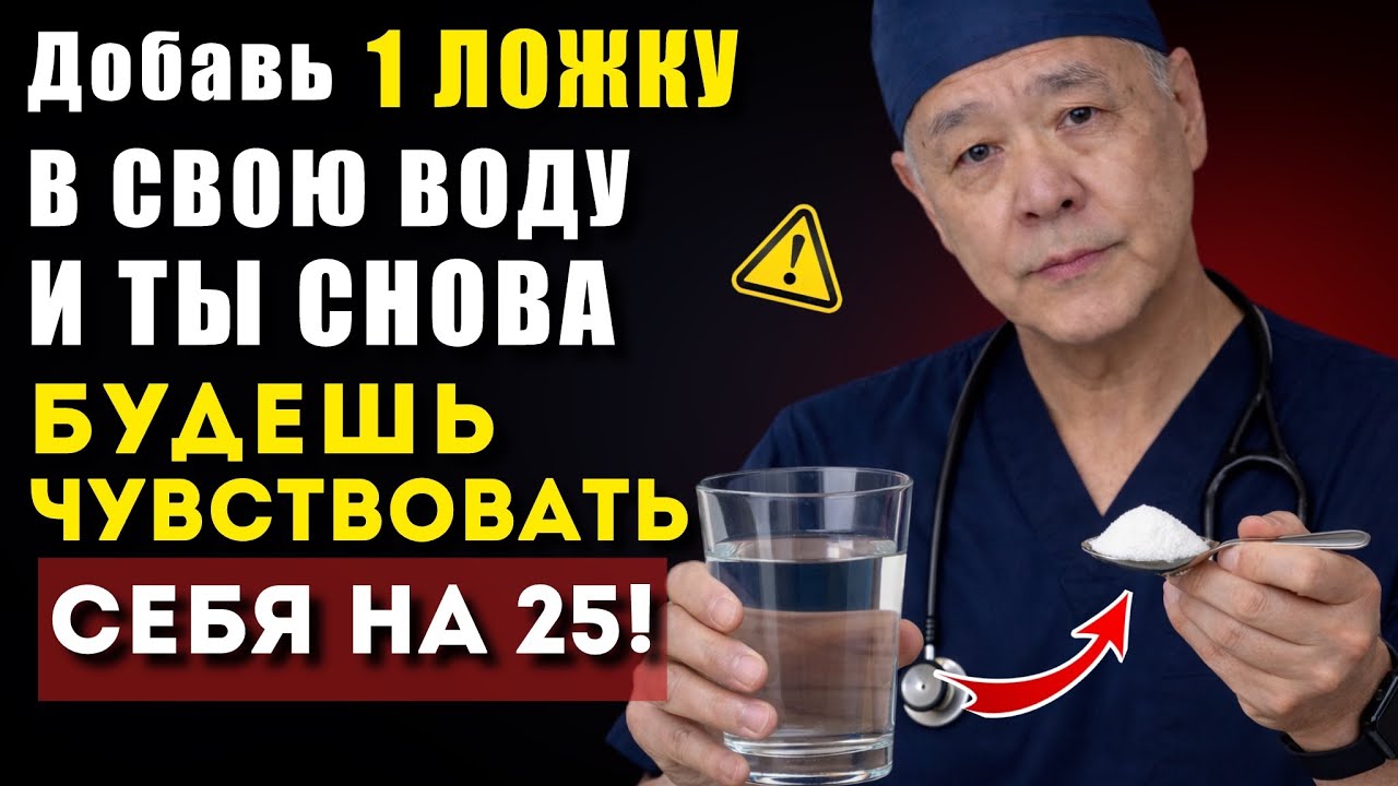 НЕ ПЕЙТЕ  обычную ВОДУ ПОСЛЕ 60 &mdash; ЭТОТ 1 трюк быстро улучшает кровообращение | Советы для пожилых
