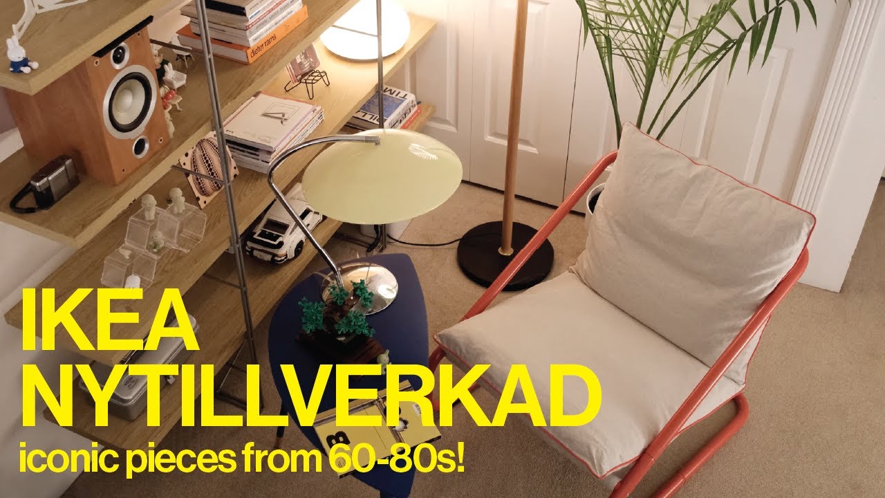 Коллекция IKEA Nytillverkad: возвращение культовых дизайнов 60-80-х годов