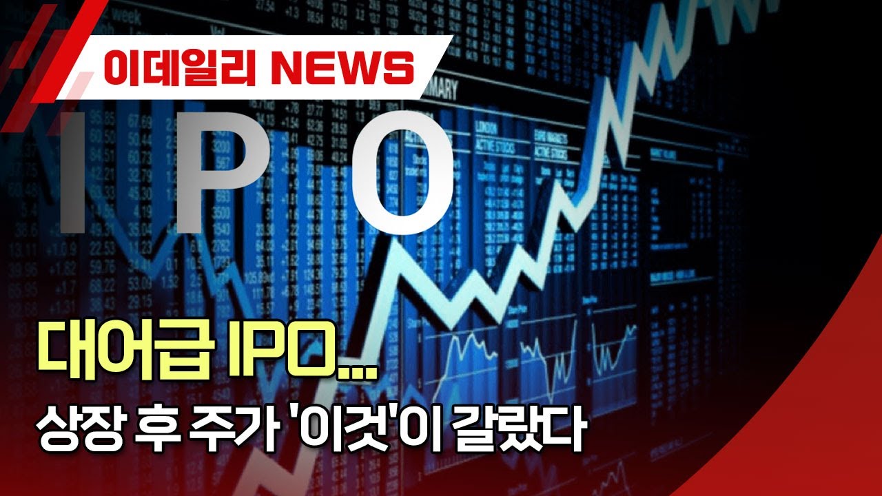대어급 IPO... 상장 후 주가 '이것'이 갈랐다 (20230607)