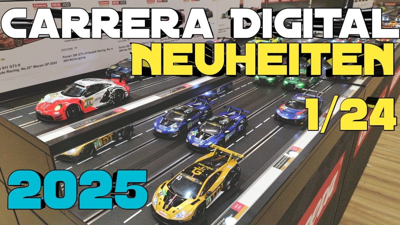 Carrera Digital 124 Neuheiten 2025! Spielwarenmesse Nürnberg