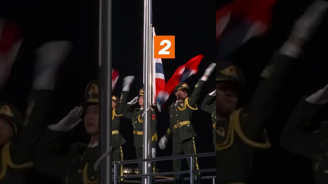 Who Did It Best? Flag Fails  | 2022 Winter Olympics | #shorts