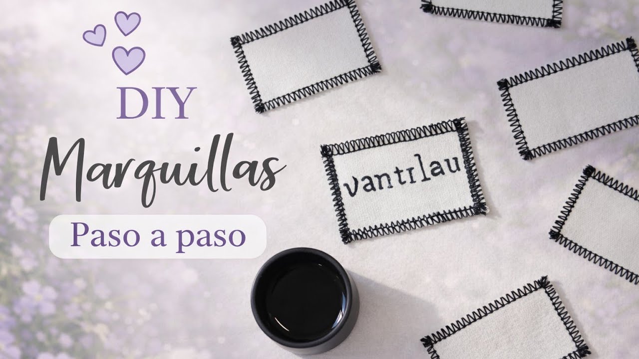 Marquillas Caseras: El toque final para tus prendas 🧵
