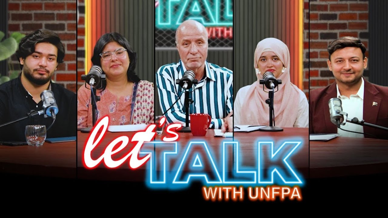 Podcast 'Let's Talk with UNFPA' - Dr. Luay Shabaneh in conversation with young people