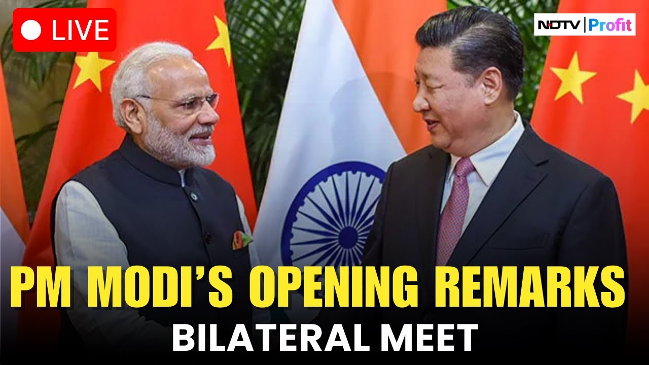 PM Modi Presents Opening Remarks During Bilateral Meet | PM Modi Meets Xi Jinping | LIVE