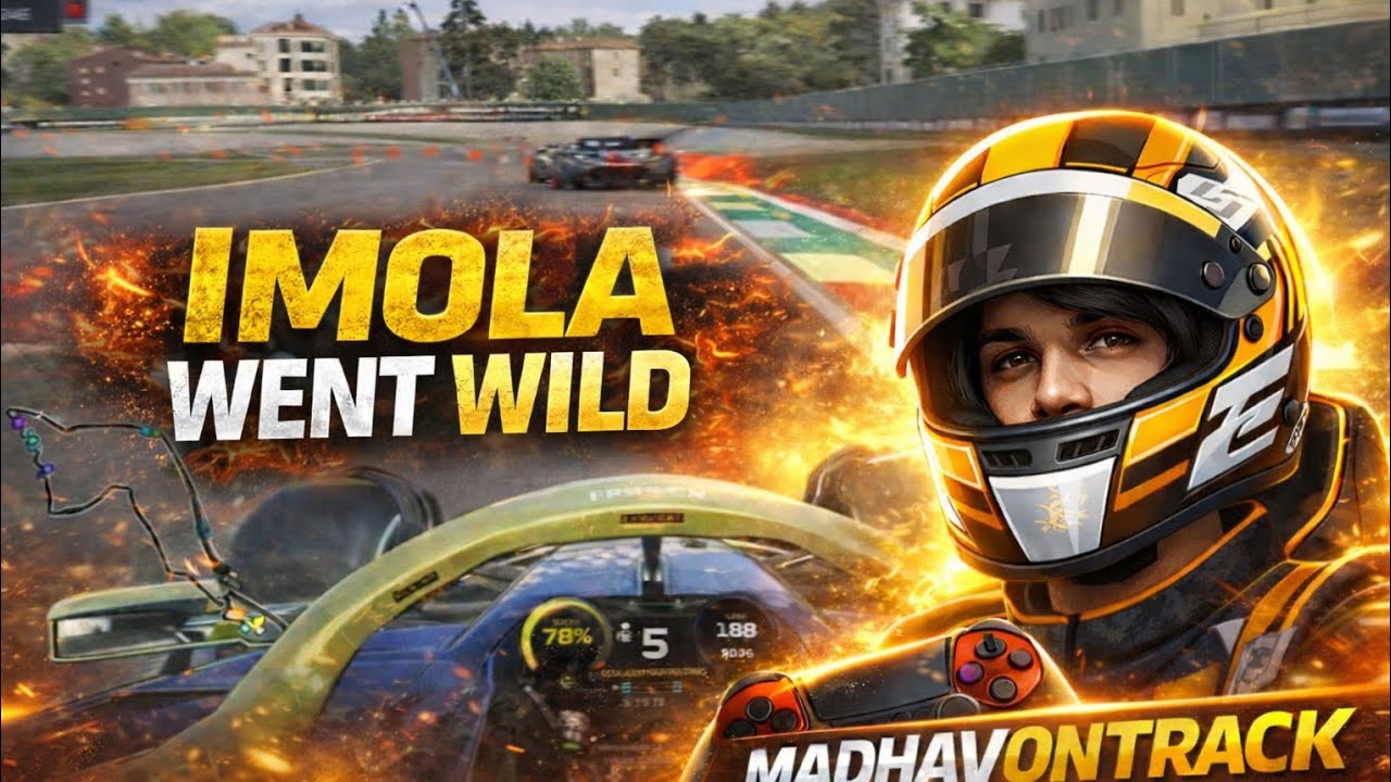 Most CHAOTIC Imola Race Ever! 🏎️ F1 25 Controller Gameplay 🎮
