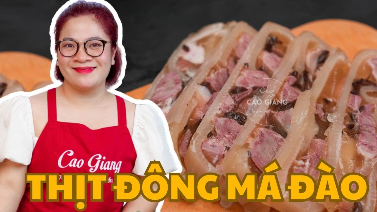 Đi ăn đám giỗ bên Cồn làm ngay món “ Thịt Đông Má Đào” mang sang vừa ăn giỗ vừa ăn Tết | Cao Giang