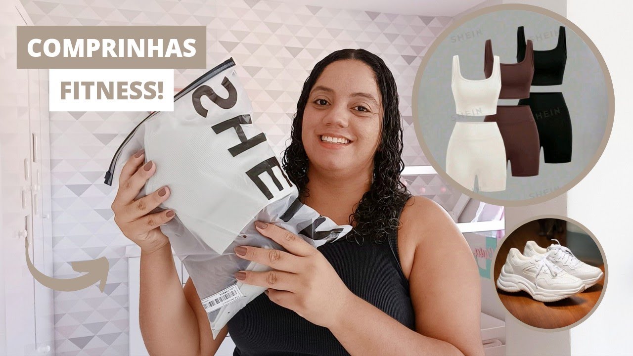 COMPRINHAS FITNESS DA SHEIN, SHOPEE E MERCADO LIVRE! | CRISLANE MOTA