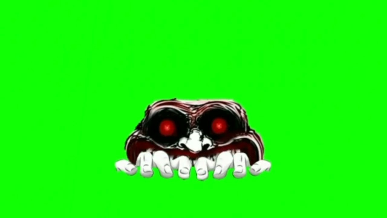 green screen troll face for edit