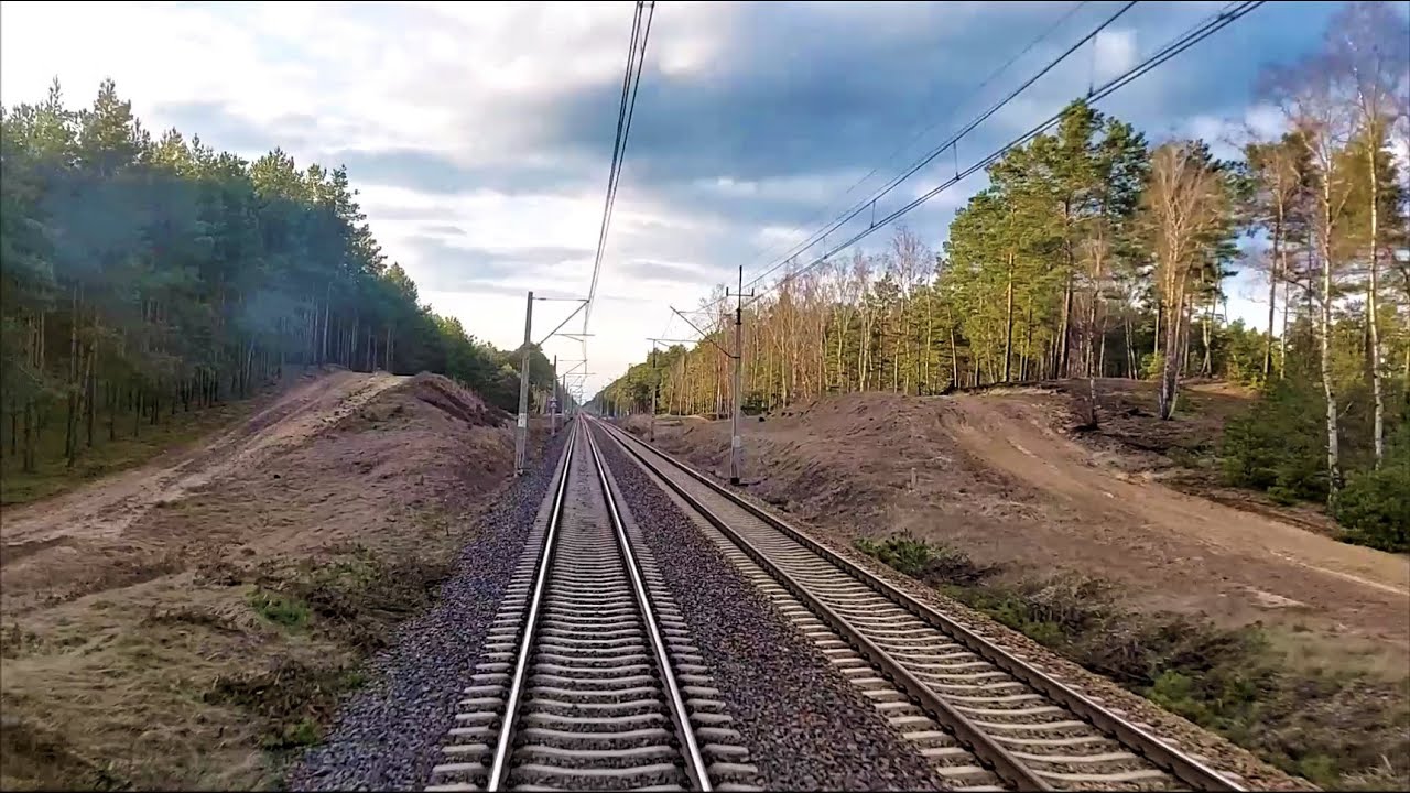 Podróż Bydgoszcz -Toruń  - Włocławek pociągiem TLK Staszic Rearview