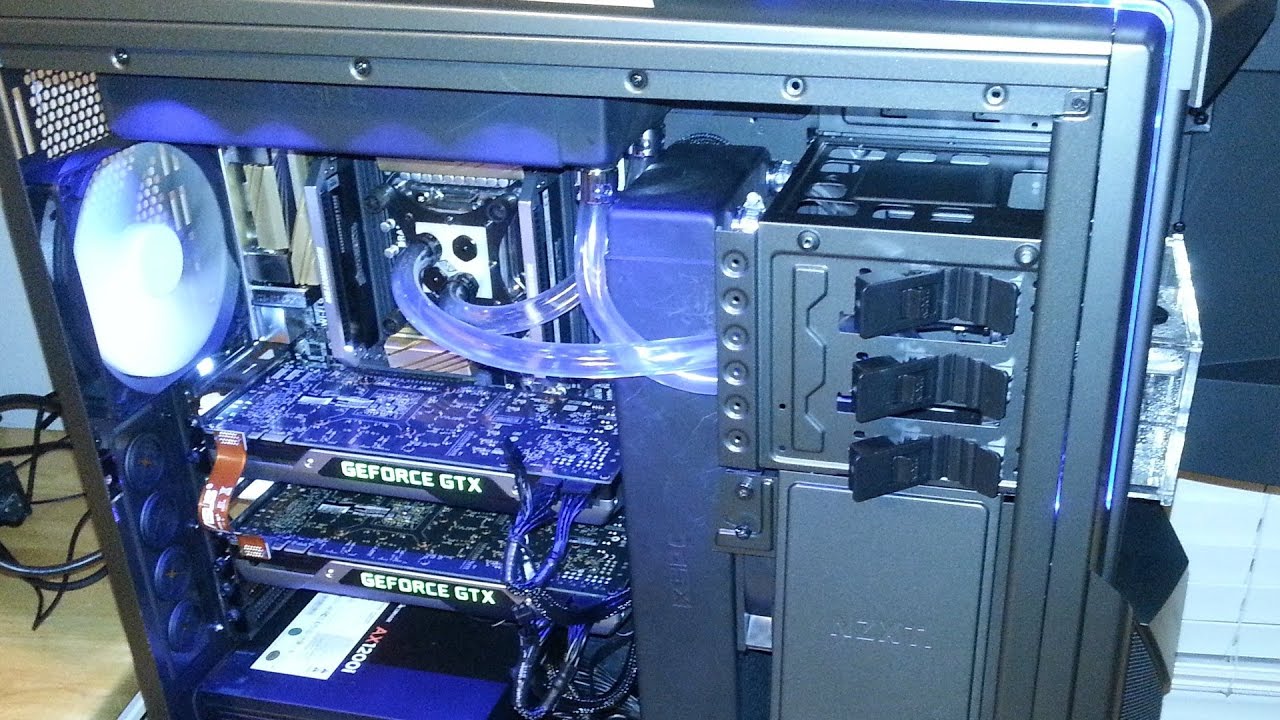 How to Build a Gaming PC with a Custom Water Cooling Loop: Step by Step Guide, $4000 Enthusiast