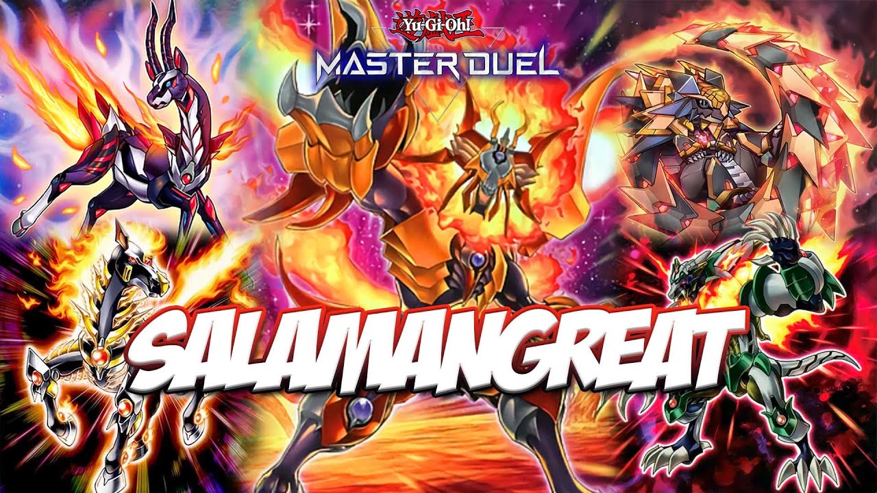 Master Duel - Salamangreat new structure deck with combo control and OTK