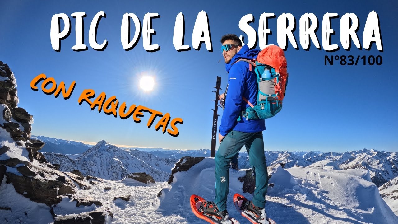 🥾 PIC de la SERRERA 🏔️ ANDORRA  con Raquetas de Nieve! ❄️ y Refugio libre? 🤔