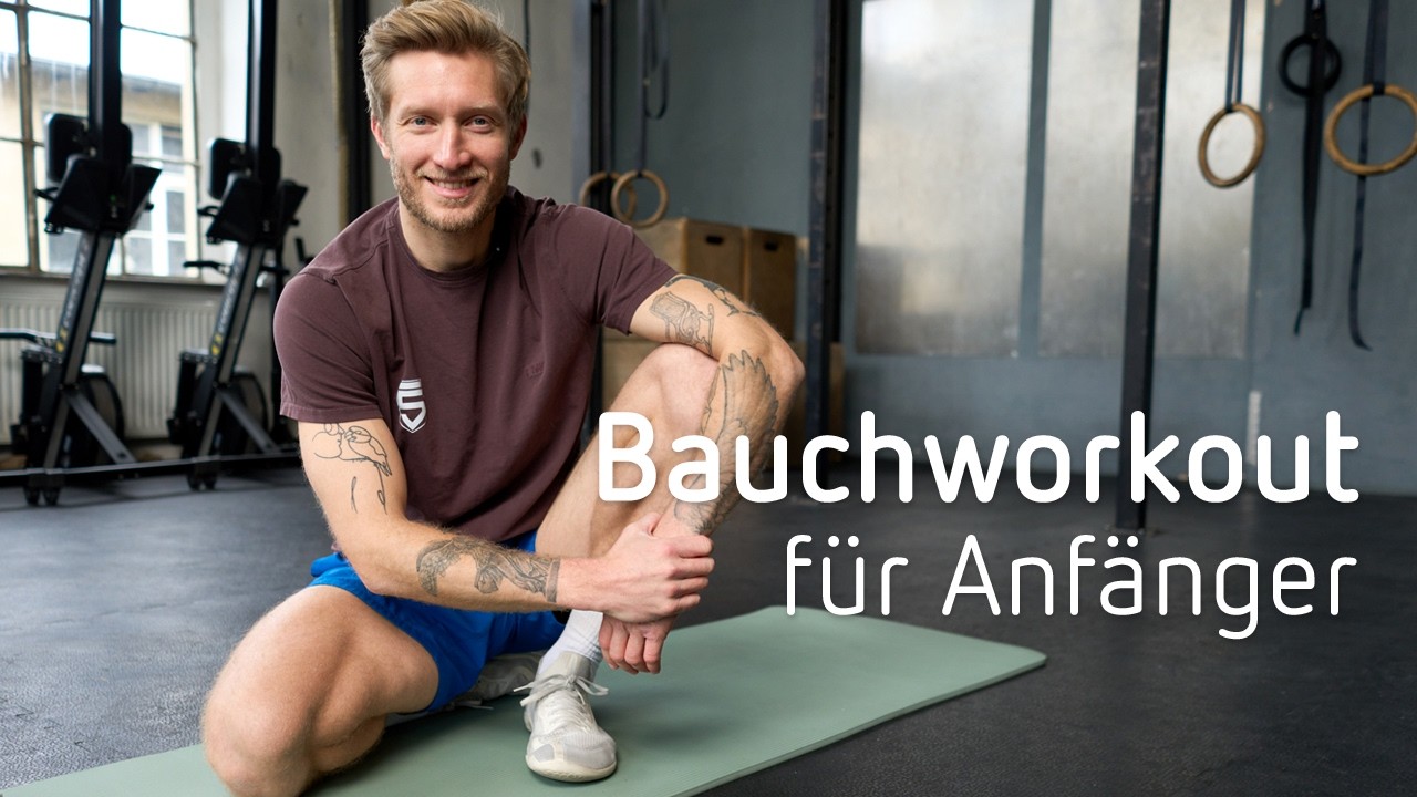 10 Min Bauch Workout für Anfänger | Effektives Bauchmuskeltraining ohne Geräte | Sport-Thieme