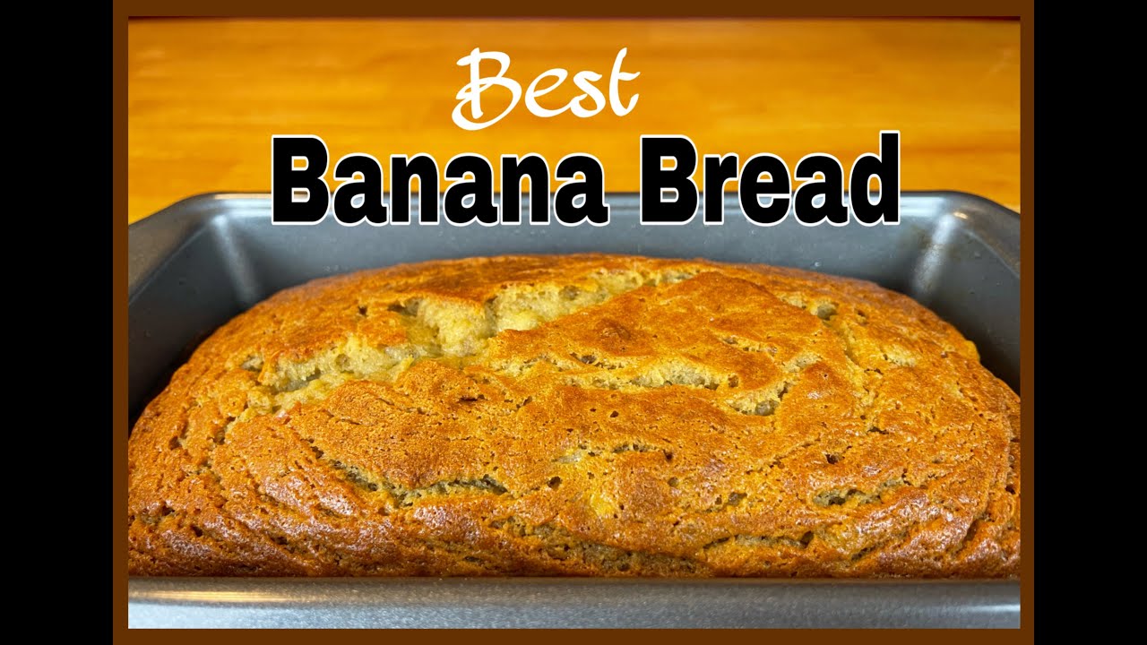 Cách làm BÁNH MÌ CHUỐI -  How to make Banana Bread